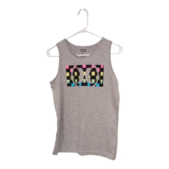 Hurley Teen Boys XL Rainbow Tanktop - Picture 5 of 5